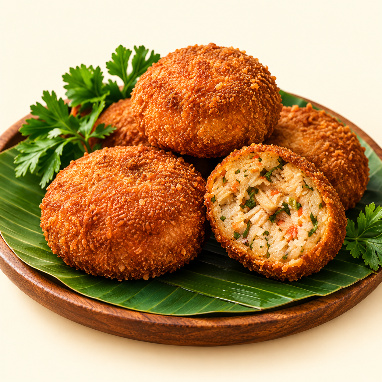 Fish Cutlet ($2.50) - Crispy Golden Tuna Croquettes